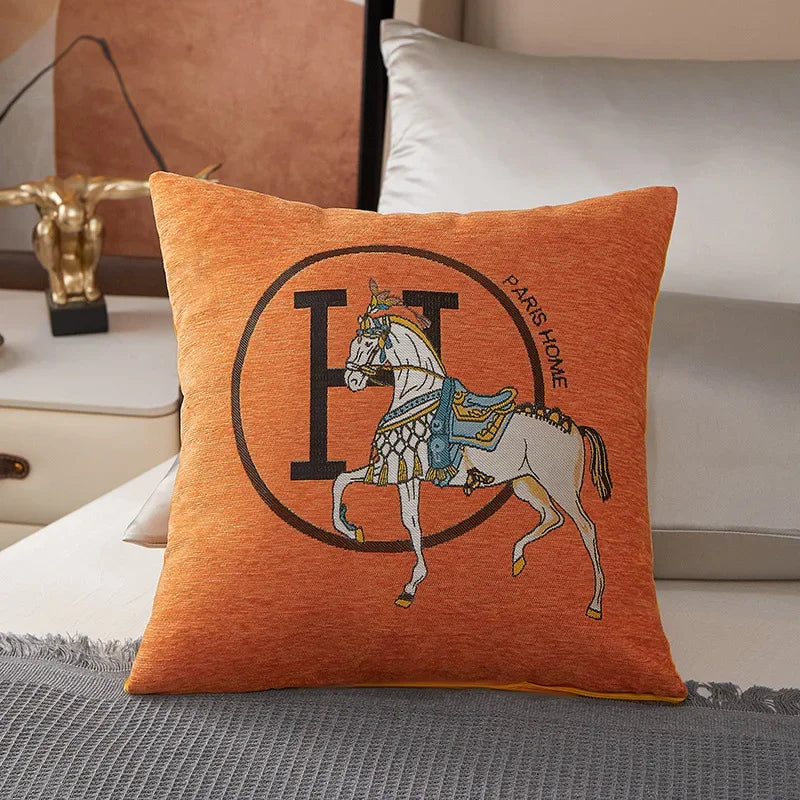 Luxury-Style Throw Pillow Cover