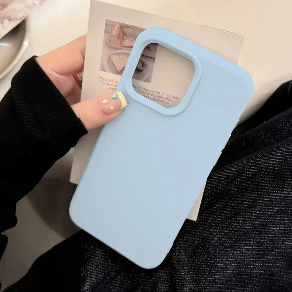 Silicone Solid Color iPhone Case