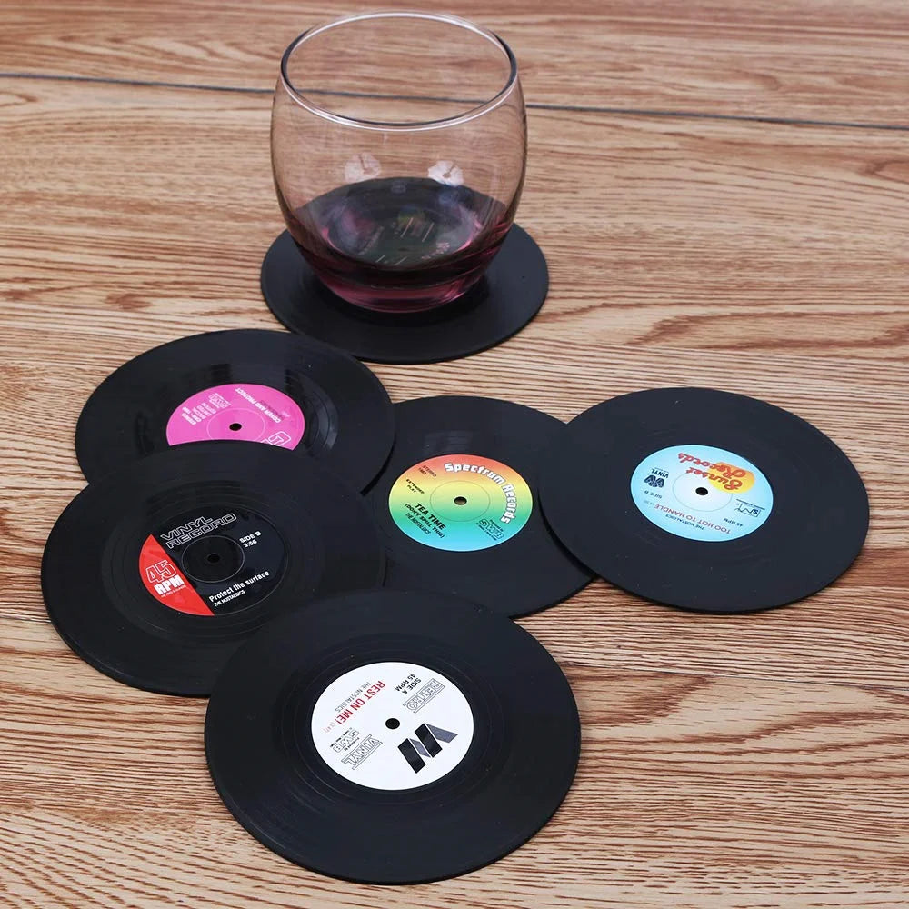 Vinyl Record Coaster