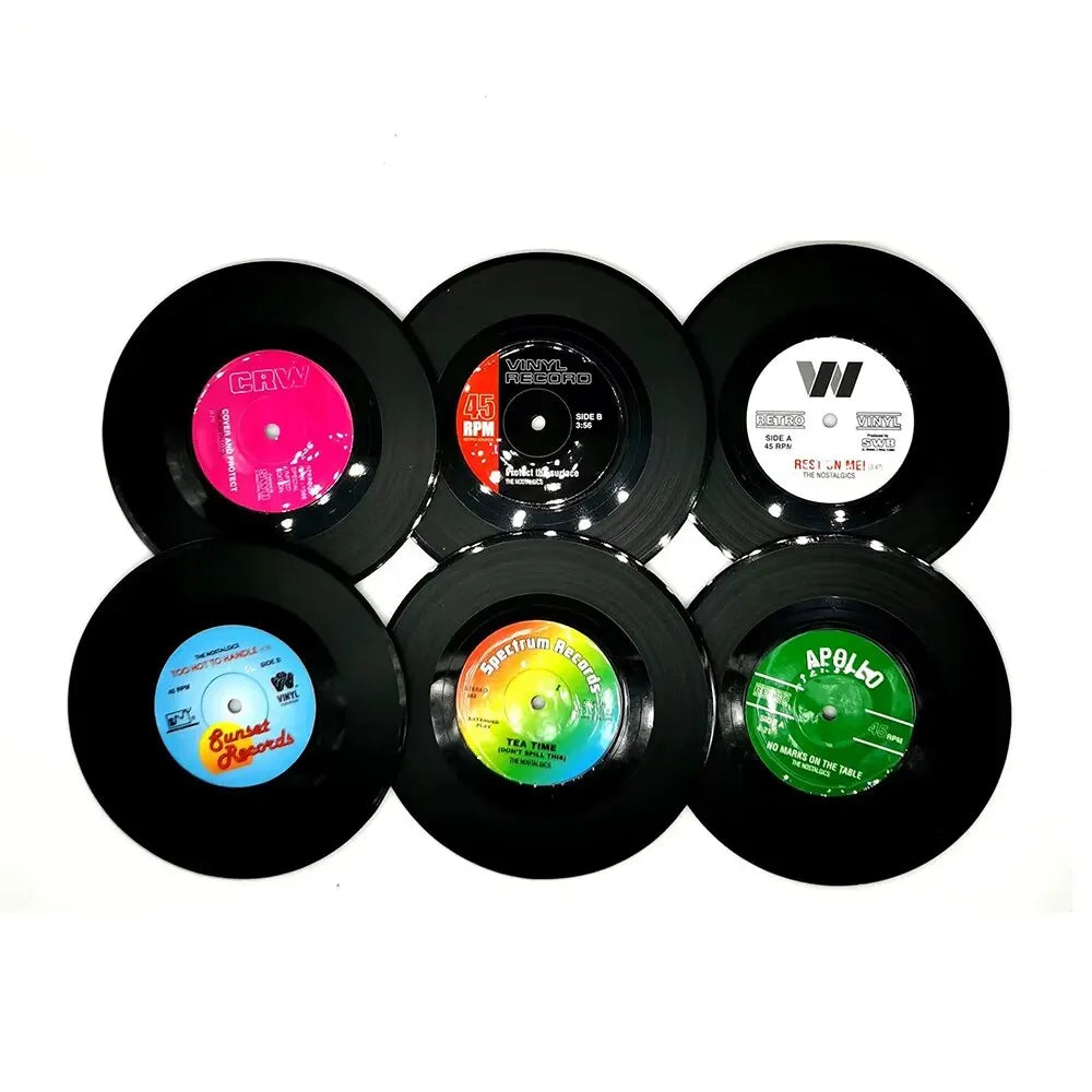Vinyl Record Coaster