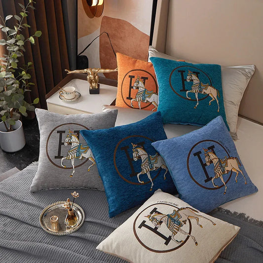 Luxury-Style Throw Pillow Cover
