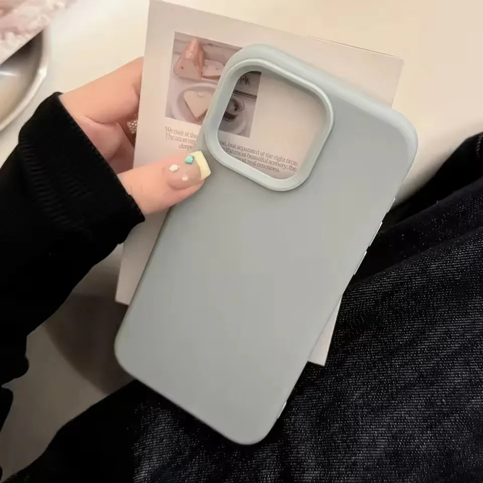 Silicone Solid Color iPhone Case