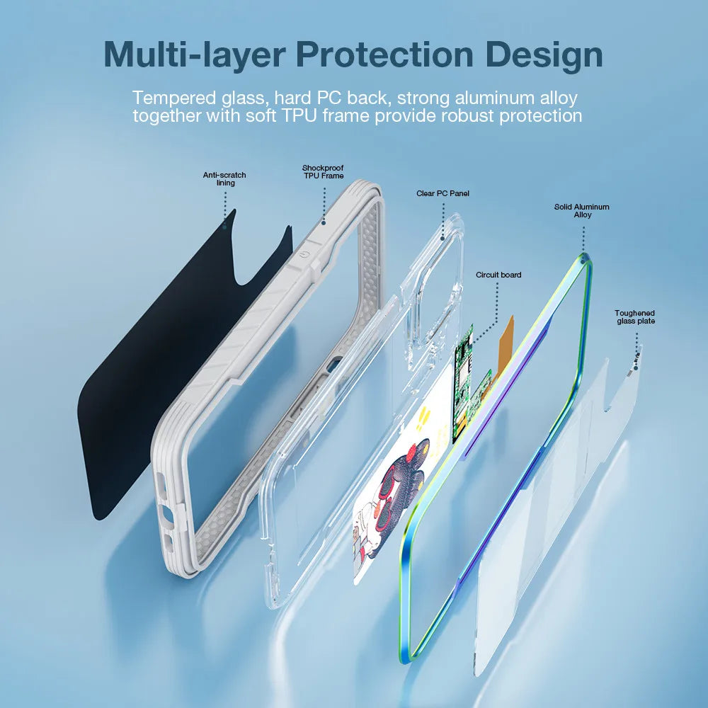 Smart NFC Ink Screen Phone Case for iPhone