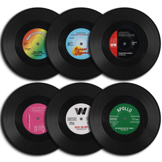 Vinyl Record Coaster